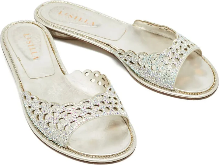 Crystal-Embellished Sandals - Image 2