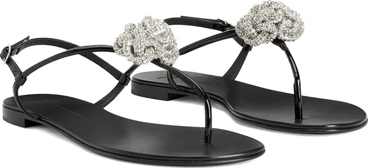 Crystal-Embellished Sandals - Image 2