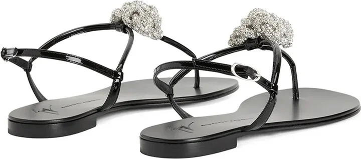 Crystal-Embellished Sandals - Image 3