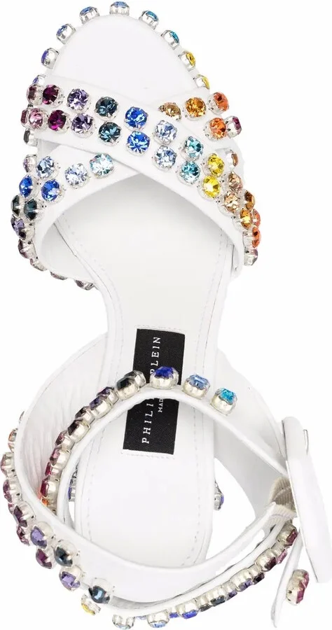 Crystal-Embellished Sandals - Image 4