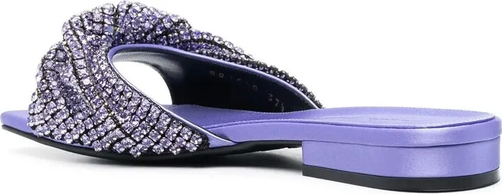 Crystal-Embellished Sandals - Image 3