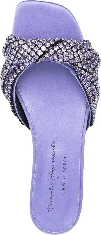 Crystal-Embellished Sandals - Image 4