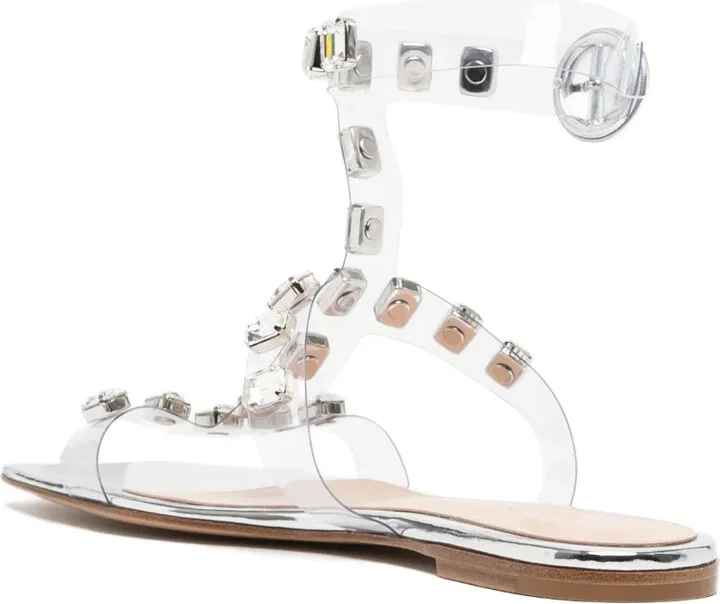 Crystal-Embellished Sandals - Image 3