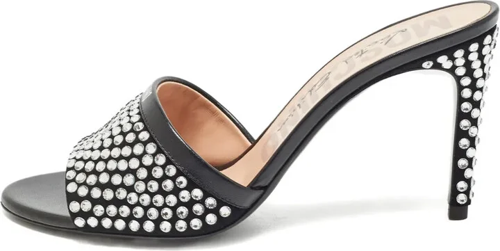 Crystal-Embellished Sandals