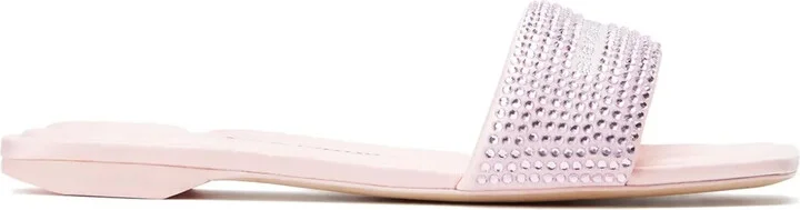 Crystal-Embellished Sandals