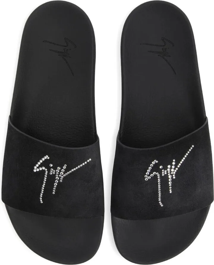 Crystal-Embellished Slides - Image 3