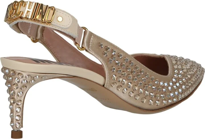 Crystal Embellished Slingback Pump - Image 2