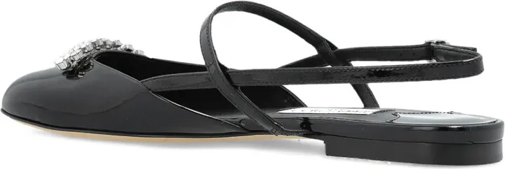 Crystal-Embellished Slingback Pumps - Image 4