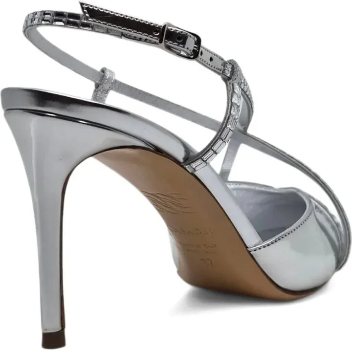 Crystal-Embellished Slingback Pumps - Image 3
