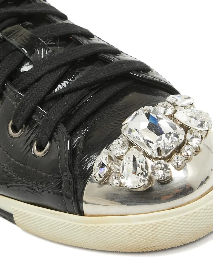 Crystal-Embellished Sneakers - Image 5