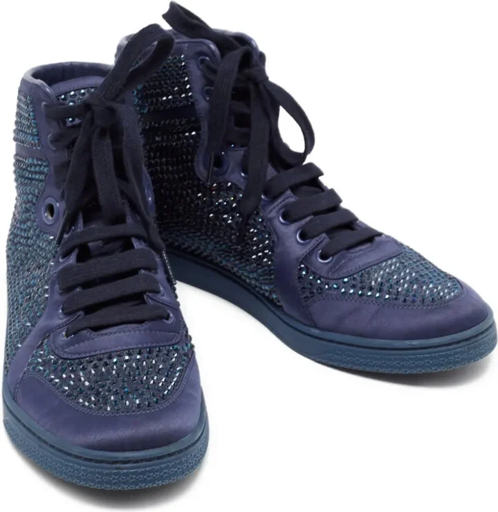 Crystal-Embellished Sneakers - Image 2