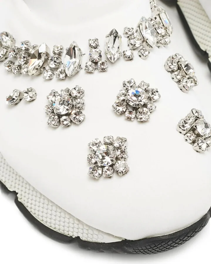 Crystal-Embellished Sneakers - Image 5