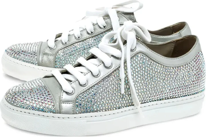 Crystal-Embellished Sneakers - Image 3