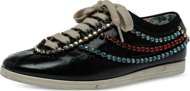 Crystal-Embellished Sneakers - Image 2