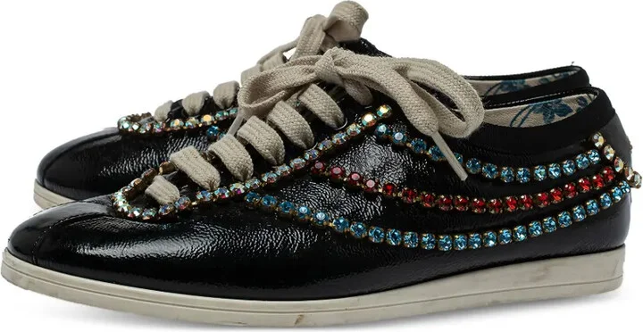 Crystal-Embellished Sneakers - Image 4