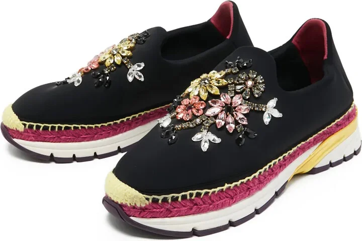 Crystal-Embellished Sneakers - Image 2
