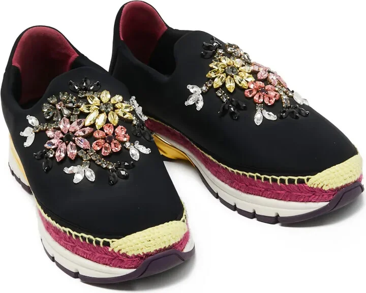 Crystal-Embellished Sneakers - Image 3