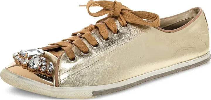 Crystal-Embellished Sneakers - Image 2