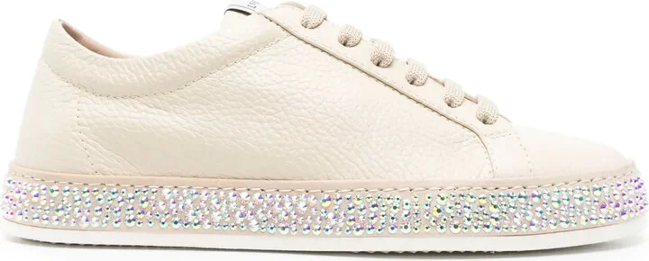 Crystal-Embellished Sneakers