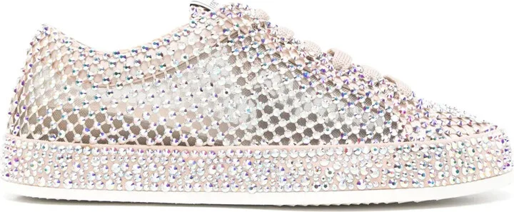 Crystal-Embellished Sneakers