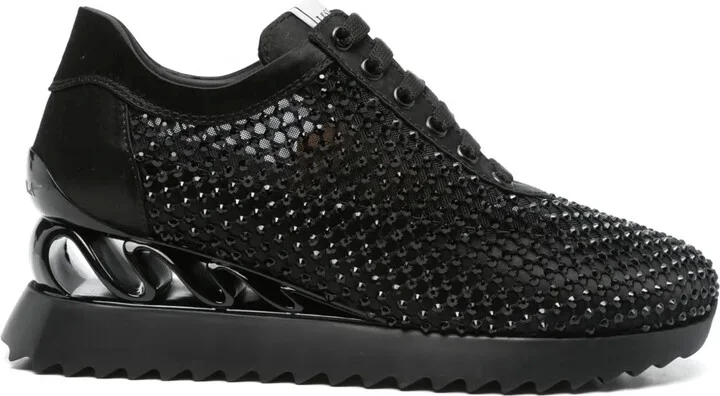 Crystal-Embellished Sneakers