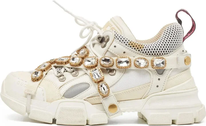Crystal-Embellished Sneakers