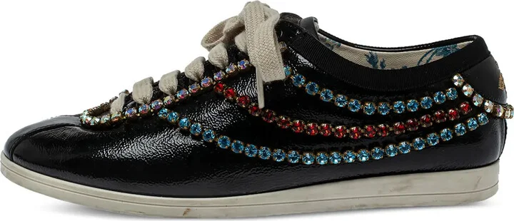 Crystal-Embellished Sneakers
