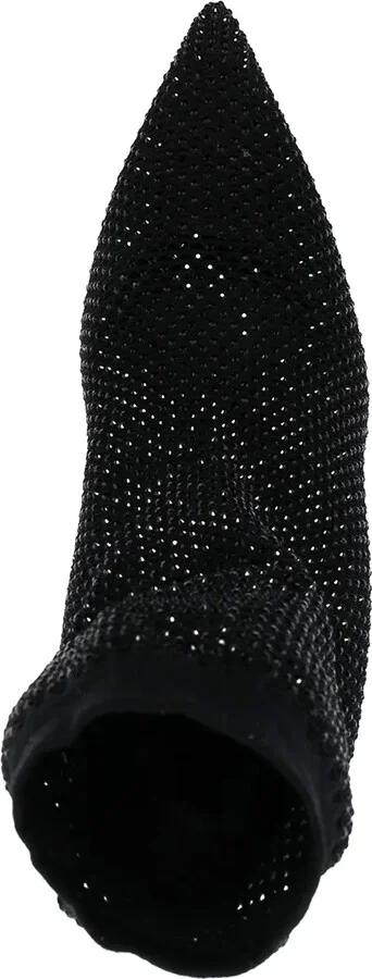 Crystal-Embellished Sock Pumps - Image 4