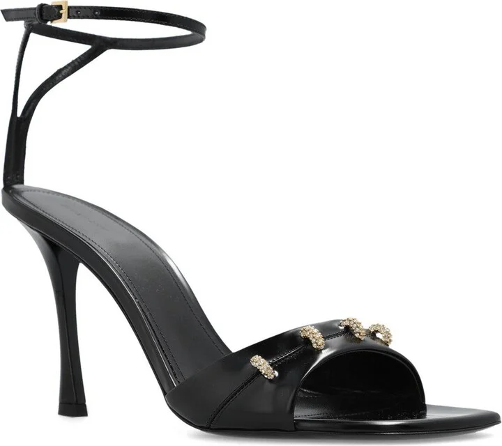 Crystal-embellished Stitch Sandals - Image 2