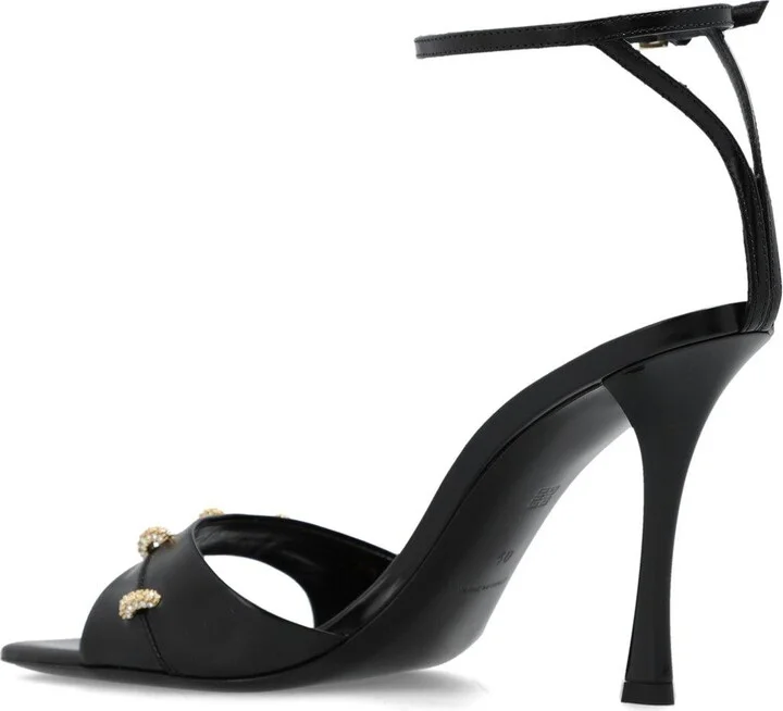 Crystal-embellished Stitch Sandals - Image 3