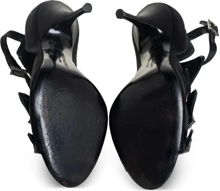Crystal-Embellished Strappy Heels - Image 5