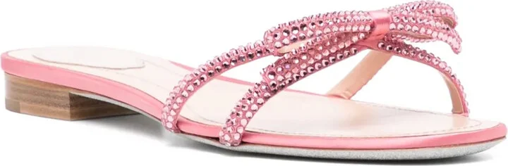 Crystal Embellishment Sandals - Image 2