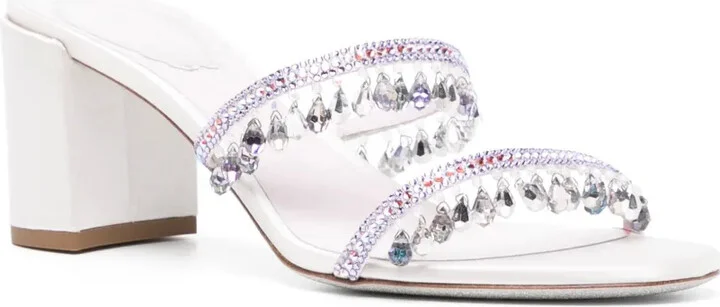 Crystal Embellishment Sandals - Image 2