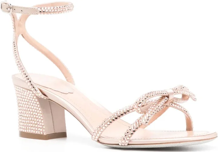 Crystal Embellishment Sandals - Image 2