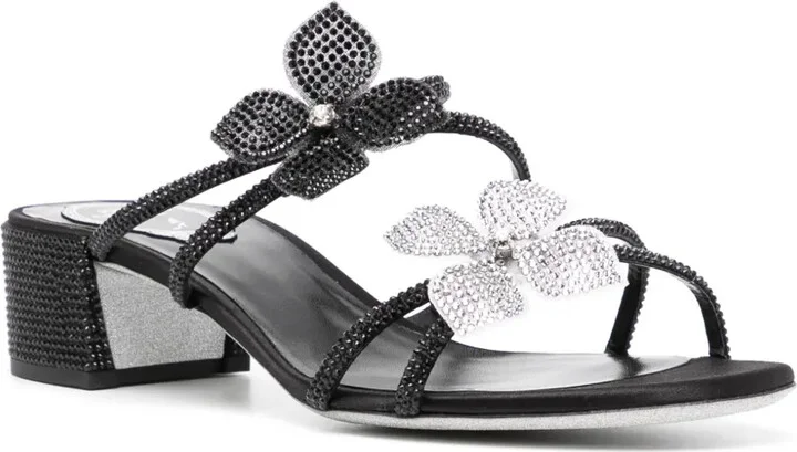 Crystal Embellishment Sandals - Image 2