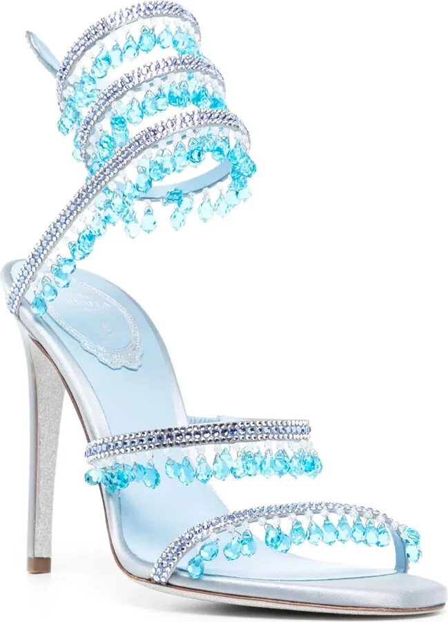Crystal Embellishment Sandals - Image 2
