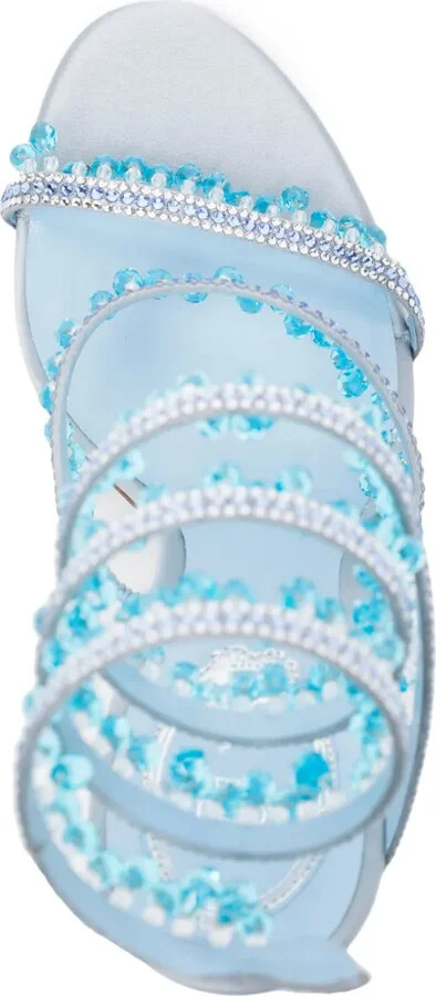 Crystal Embellishment Sandals - Image 4