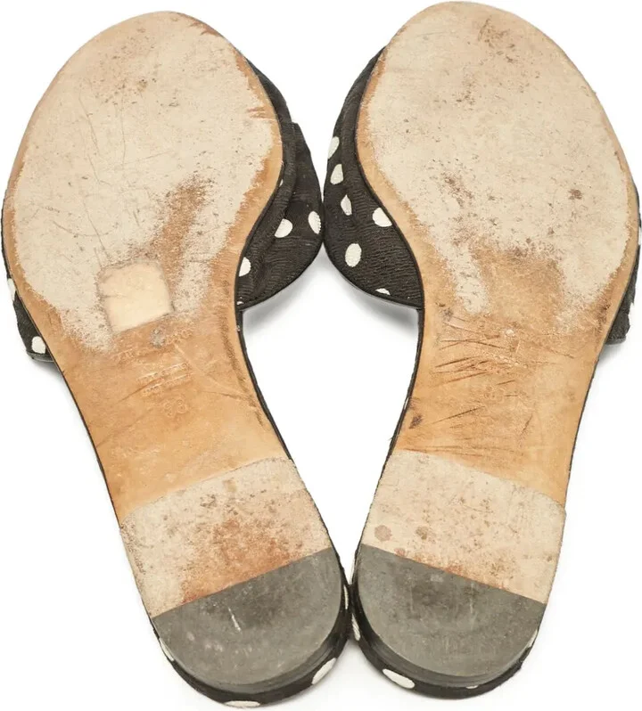 Crystal-Embellishment Sandals - Image 4