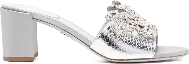 Crystal Embellishment Sandals
