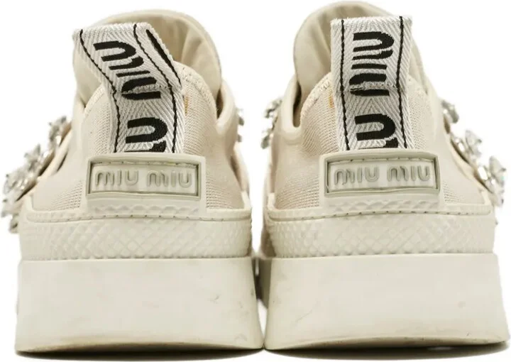Crystal-Embellishment Sneakers - Image 4