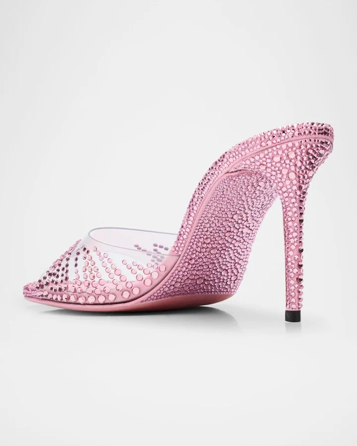 Crystal Flame Mule Heels - Image 7