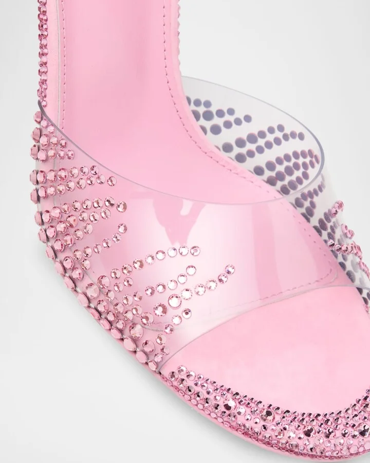 Crystal Flame Mule Heels - Image 10