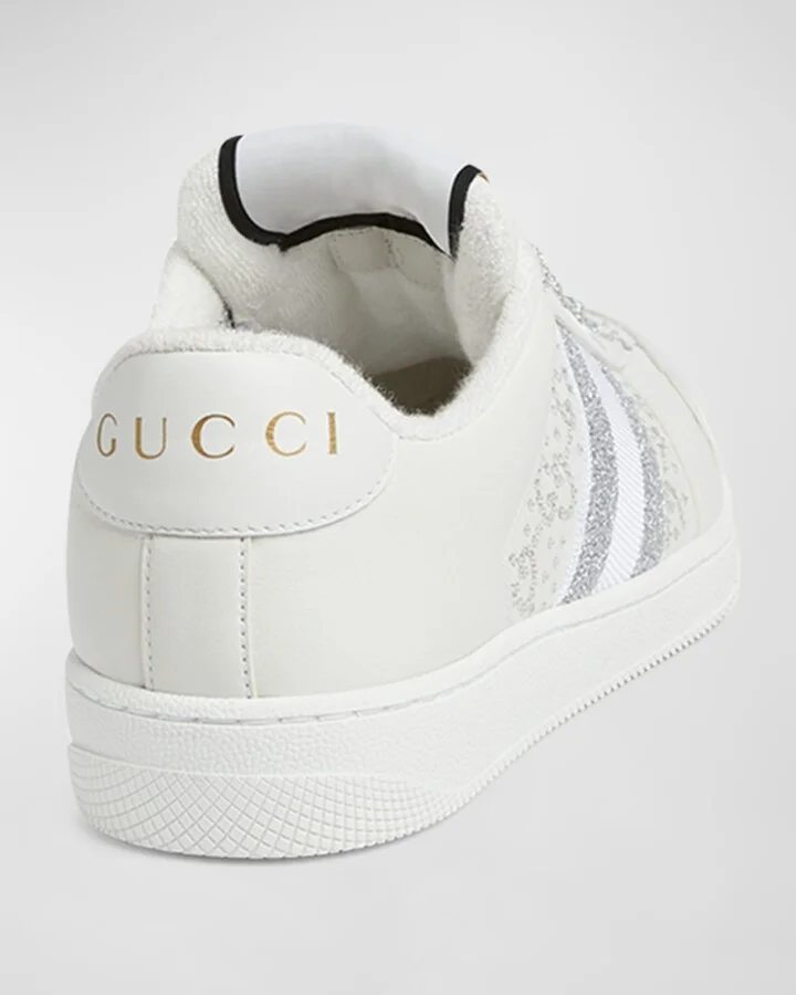 Crystal GG Web Low-Top Sneakers - Image 6