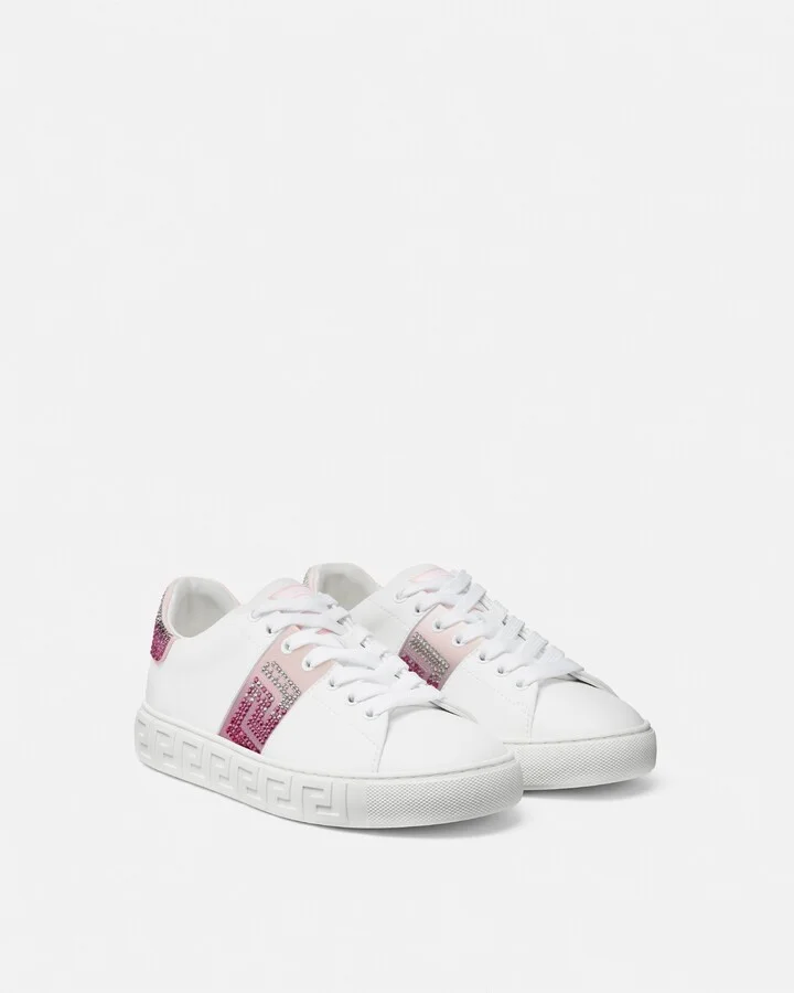 Crystal Greca Sneakers - Image 3