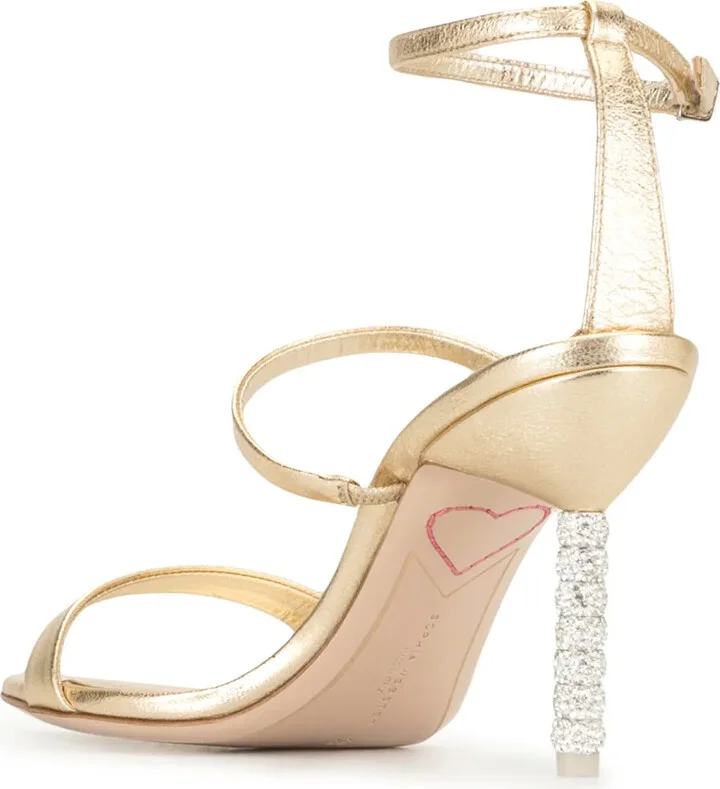 Crystal Heel Sandals - Image 3