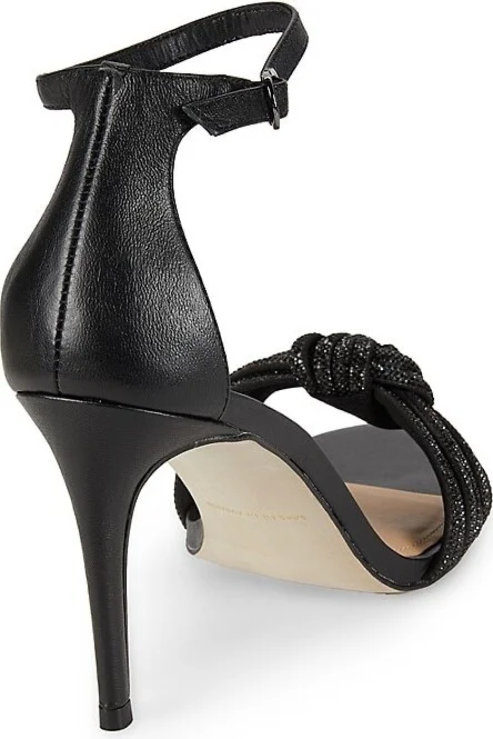 Crystal Knot Strap Sandals - Image 3