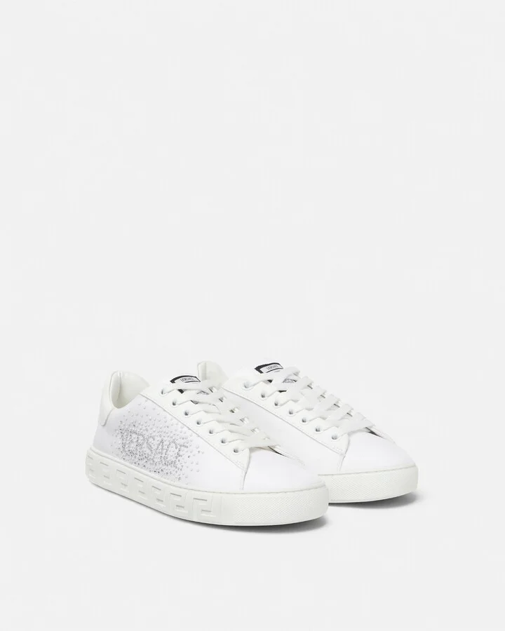 Crystal Logo Greca Sneakers - Image 2