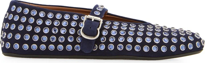 Crystal Mary Jane Ballet Flat - Image 3