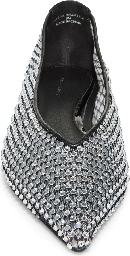 Crystal Mesh Ballet Flat - Image 4