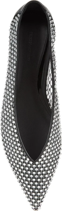 Crystal Mesh Ballet Flat - Image 5